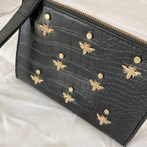 Neiman Marcus Black Wristlet